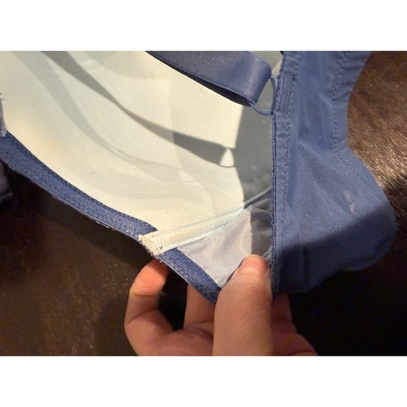 Adore me lot of 2 Bra Blue /purple Lace Trim Padded Underwire 42G 42 DDDD - Picture 3 of 10